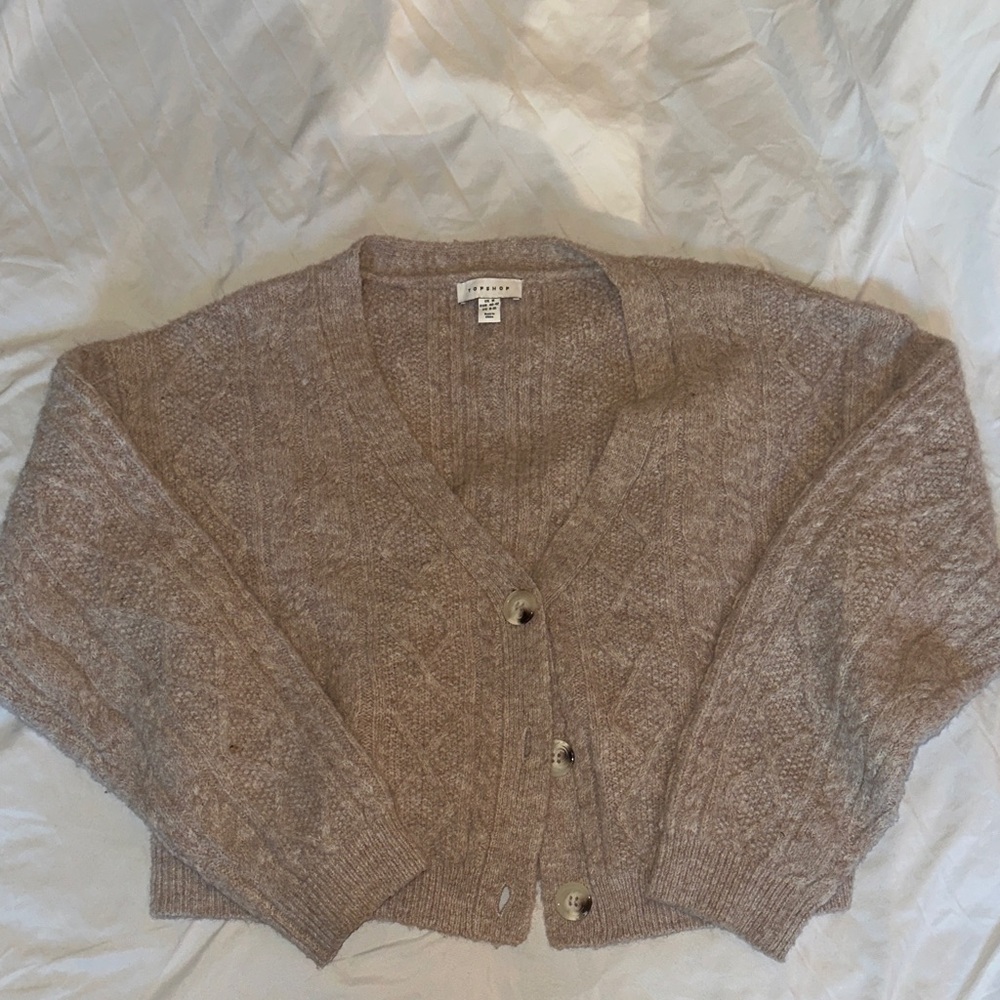 Topshop Beige Sweater